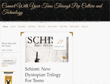Tablet Screenshot of connectwithyourteens.net